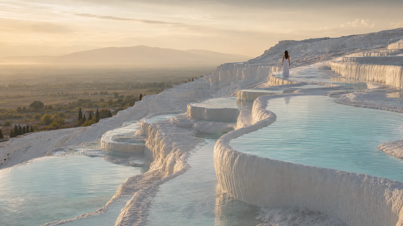 Terrazas blancas de Pamukkale