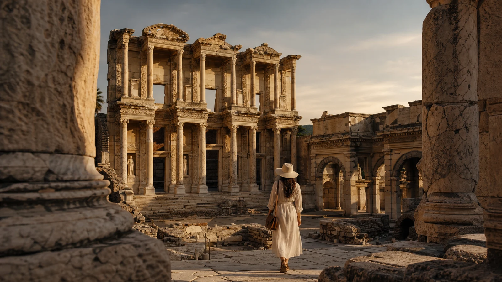 Ruinas antiguas de Éfeso