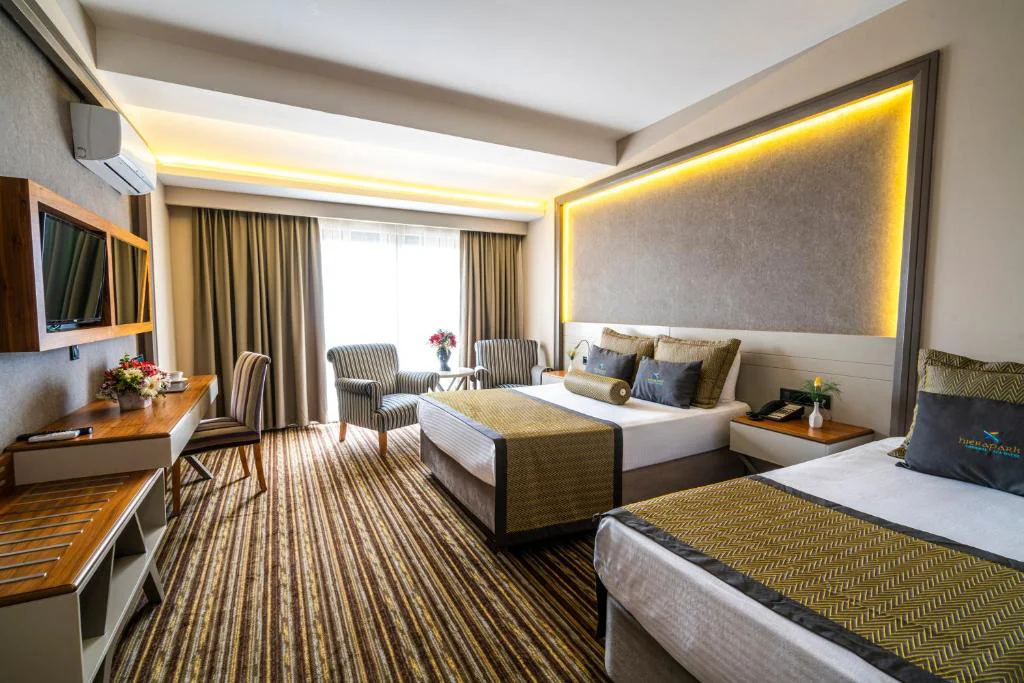 Habitación del Hierapark Thermal & Spa Hotel Deluxe en Pamukkale