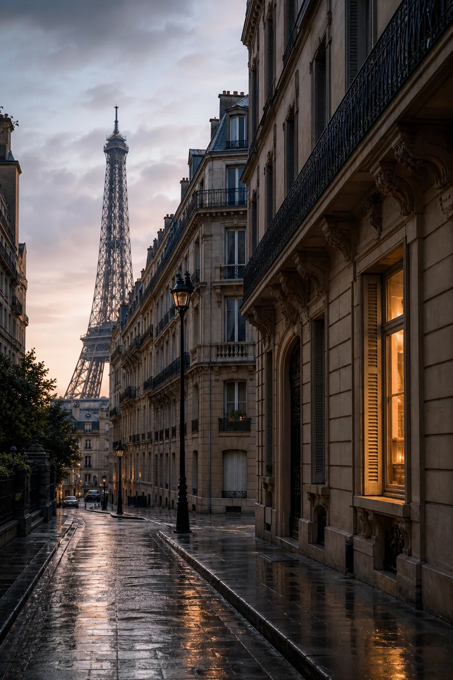 Paisaje representativo de París