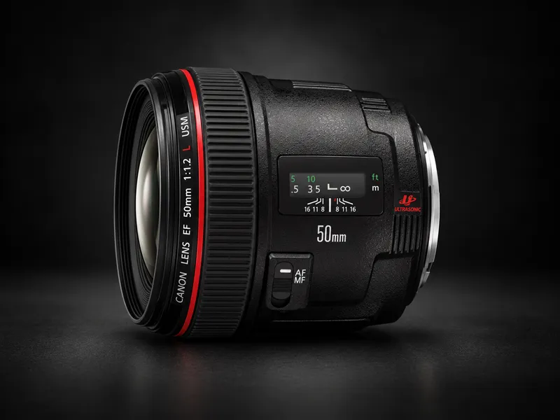 50 mm f/1.4 Canon